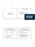 Loop Optimizations and Pointer Analysis