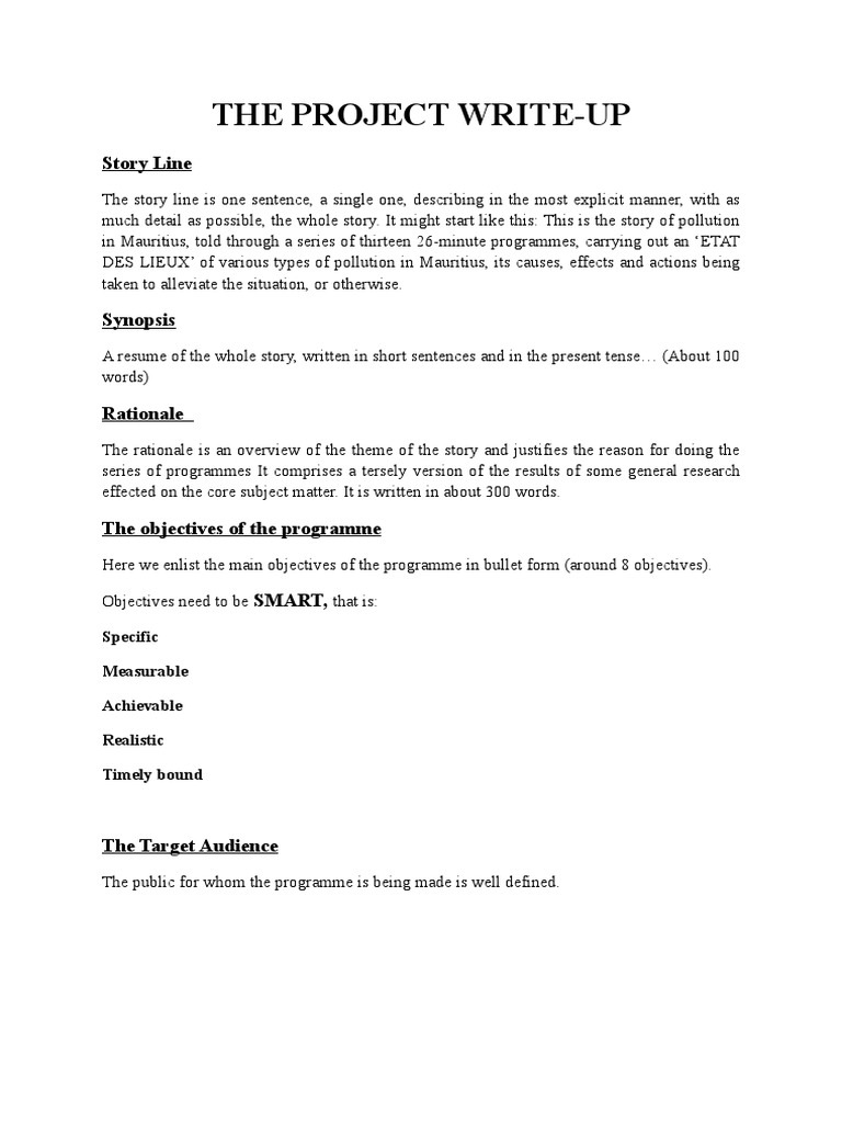 What Is A Write Up In School For Students