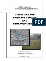 Guidelines For Drainage Studies