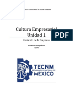 Cultura Empresarial Unidad 1