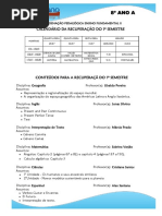 Recuperação 8 ano