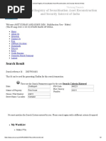 Central Registry of Securitisation Asset Reconstruction and Security Interest of India