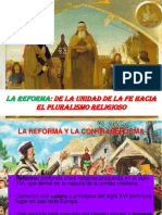 La Reforma y la Contrarreforma: De la unidad a la diversidad religiosa