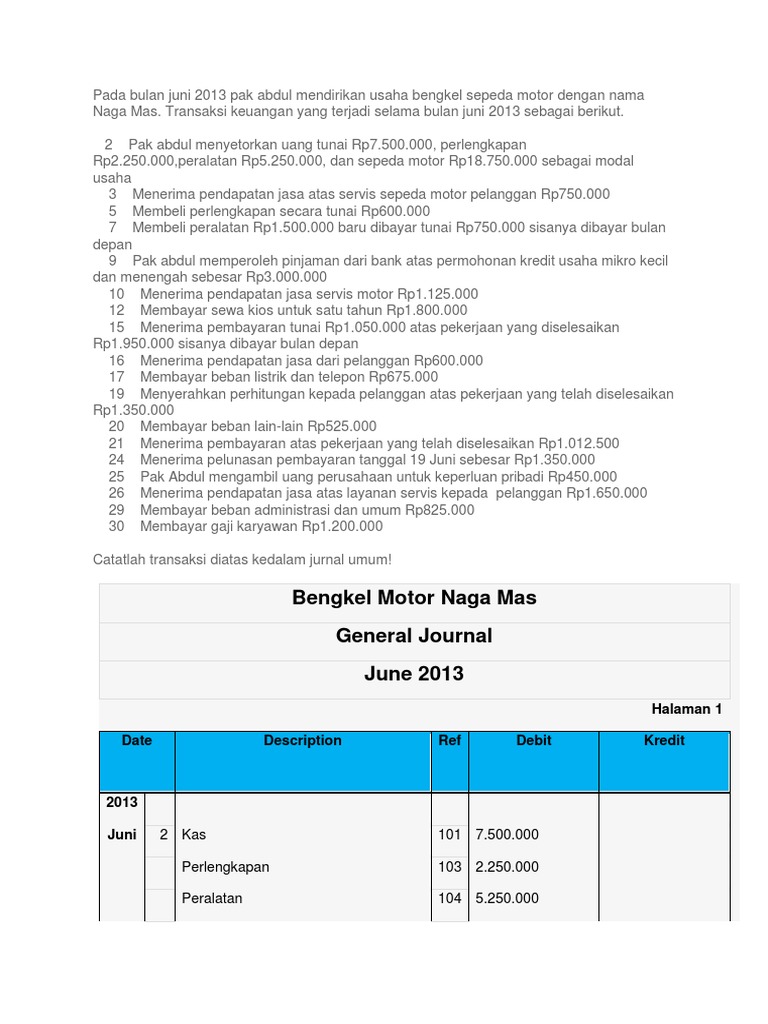 Contoh Soal Jurnal Umum 2 Pdf