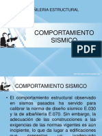 Comportamiento Sismico