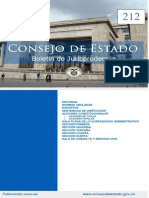 Boletín de Jurisprudencia 212 - Consejo de Estado
