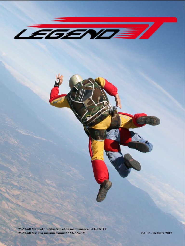 Atom Legend Tandem Manual | Parachute | Parachutisme | Free 30-day ...