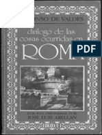 Alfonso de Valdés - Diálogo de Las Cosas Ocurridas en Roma PDF