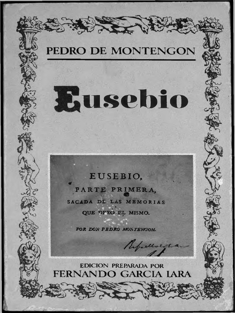 Nomon Pico Jose María Reina & Mario Ruiz Pedro de Montengón - Eusebio PDF | PDF | Novelas | Poesía