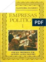 Saavedra Fajardo - Empresas Políticas I B PDF