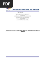 Ludicidade e Educação Infantil