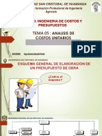 Clase #5 Costos Unitarios PDF