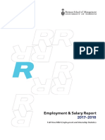 Rotman Employment and Salary Report 2018