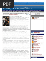 2007-06-11 La Tradición en Los Hechos Apócrifos de Tomás (I) [71 de 3084]