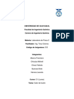 Práctica 11 Calor de Fusión