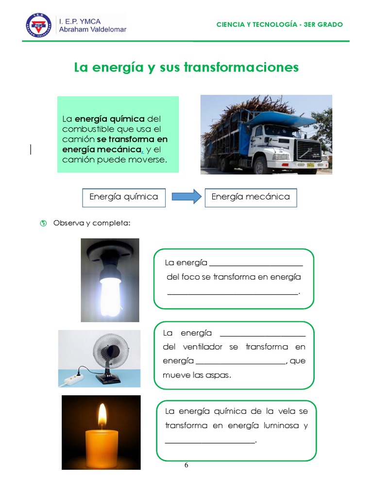 La Energía y Sus Transformaciones Movimiento (física