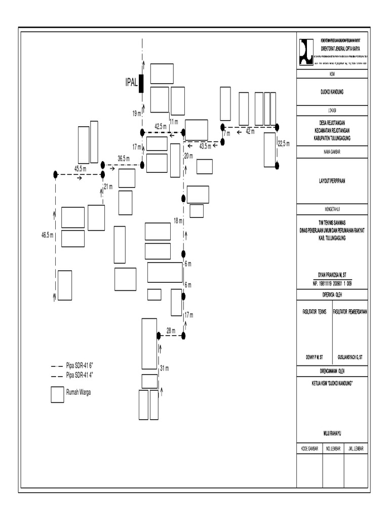 Pipe Layout for 7x8 House Design | PDF