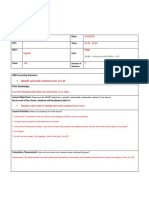 Lesson Plan Template: School: Date: PST: Time: MST: Unit