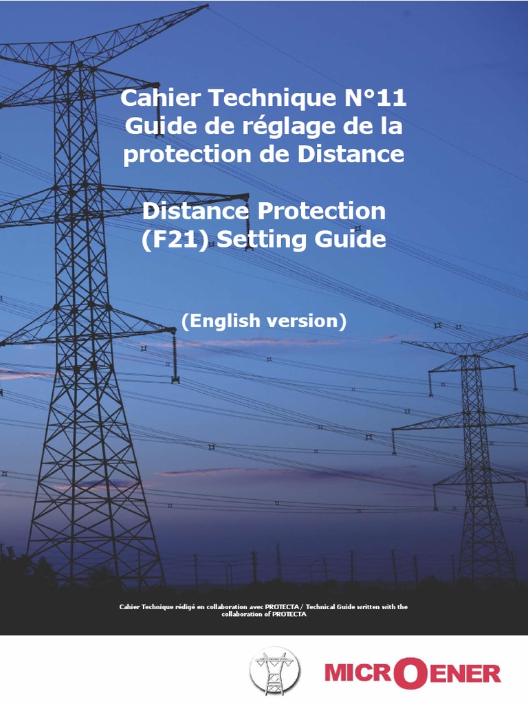 CT11 Distance Protection F21 Setting Guide | PDF | Electrical Impedance ...