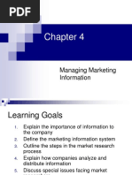 CH04 - Managing Marketing Information