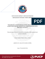 Tejada de La Cruz Analisis de La Vulnerabilidad Costera Frente A Un Posible Aumento Del Nivel Del Mar