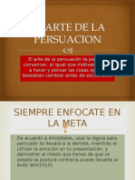 El Arte de La Persuacion