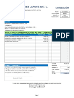 Cotizacion de Instalaciones Residenciales