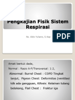 Pengkajian Fisik Sistem Pernafasan