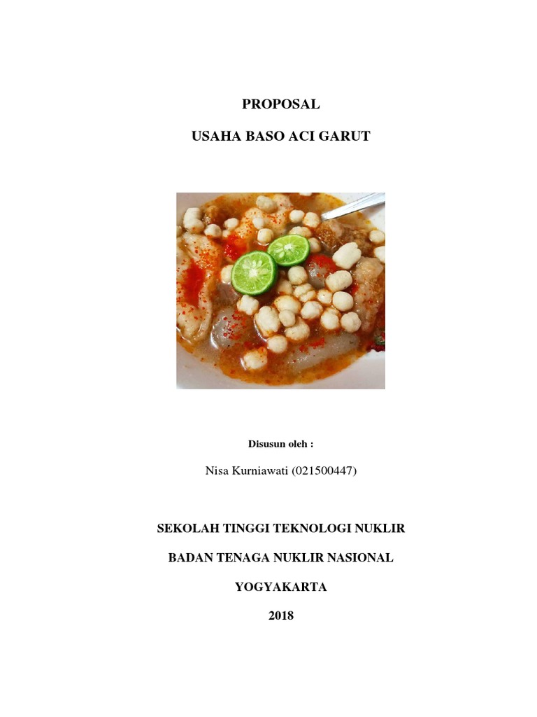Proposal Usaha
