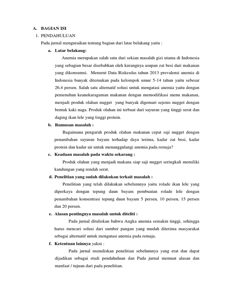 Resensi Jurnal Pdf