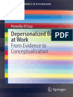 Depersonalized Bullying at Work From Evidence To Conceptualization