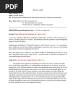 English A SBA - Reflection 2 | PDF