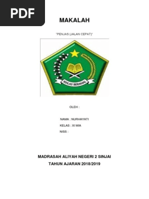 Makalah Jalan Cepat Docx