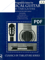 Progressive solos for classical guitar with tablature - book 1 - Ben BOLT.pdf