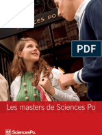 SciencesPo Brochure Masters 2008