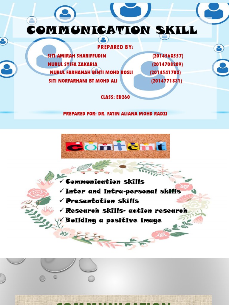 Enhancing Communication Skills for Success | PDF | Interpersonal ...