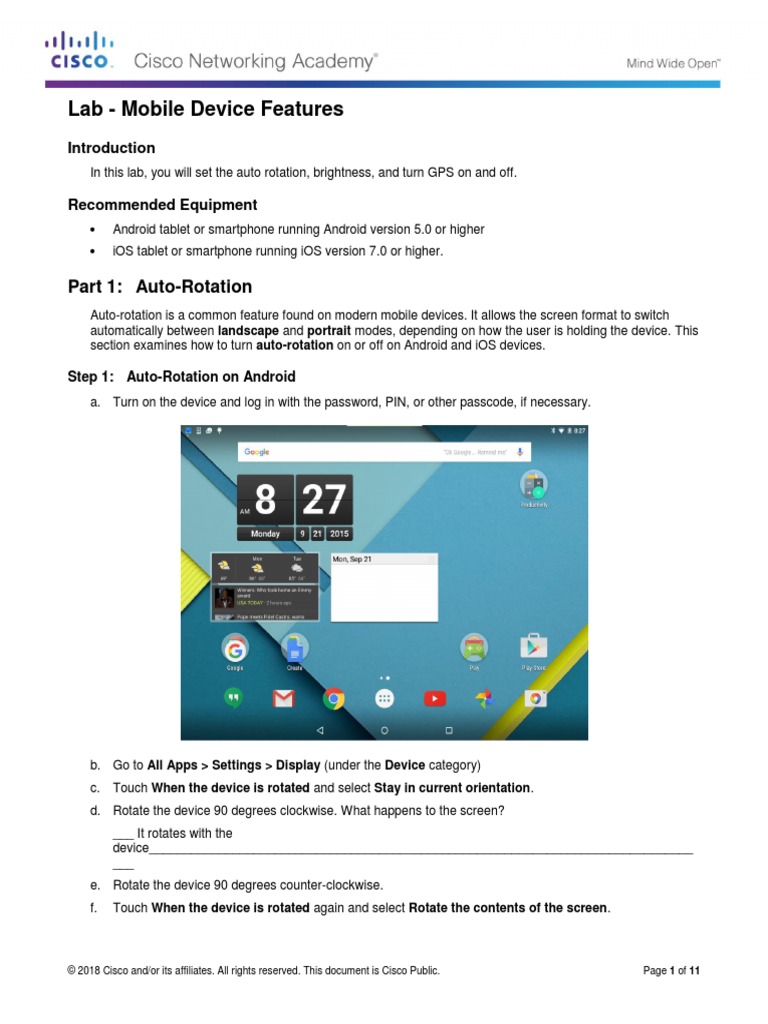 10.1.5.3 Lab Mobile Device Features Ios Mobile App