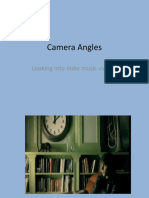 Camera Angles Indie Genre's