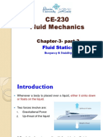 Chapter 3 Part 3 Fluid Statics Buoyancy