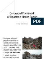 Kerangka Konsep Bencana Dalam Sektor Kesehatan - Fury Maulina