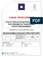 Lusail Development Utility Application Procedures