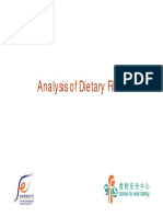 Dietary Fiber Analysis PDF