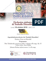 Concerto Benefici per PROGETTO DISLESSIA-Teatro Nuovo a MIlano