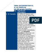 Claves para Inter Pre Tar El Dibujo de La Familia