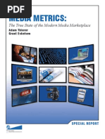 Download Media Metrics The True State of the Modern Media Marketplace -- Version 10 Thierer-PFF by Adam Thierer SN3955314 doc pdf