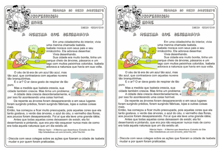 A Menina Que Desenhava | PDF
