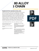 Grade 80 Alloy Lifting Chain: Engineered Strength