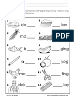 Isulat Ang Pantig - 2 PDF