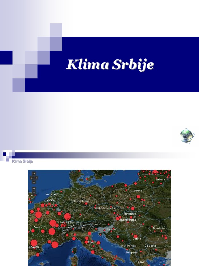 14 Klima Srbije | PDF
