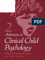 Benjamin B. Lahey - Advances in Clinical Child Psychology Volume 2 PDF
